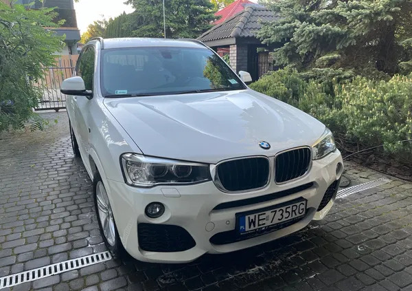 bmw warszawa BMW X3 cena 109000 przebieg: 94000, rok produkcji 2016 z Warszawa